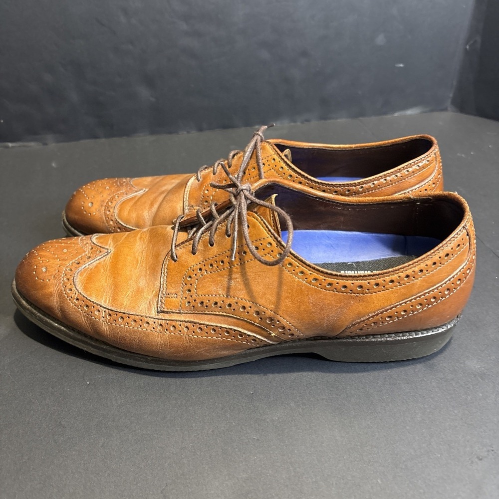 ALLEN EDMONDS Road Warriors 11 D Dark Walnut Wingtip Oxford